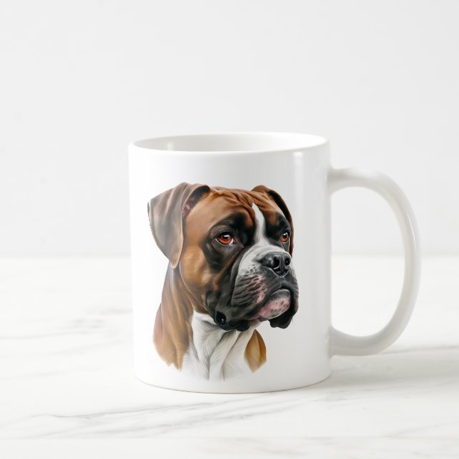 boxer mum mug (Right)