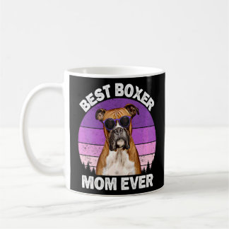 Boxer Mum Vintage  Boxer Dog  Owner Women Girls  Coffee Mug
