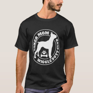 Boxer Mum Wiggle Butt Club Shirt Boxer Dog Shirt