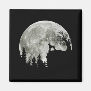 Boxer On Mountain Cool Halloween Gifts For Her Magnet