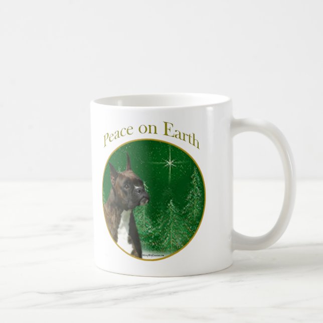 Boxer Peace Coffee Mug (Right)