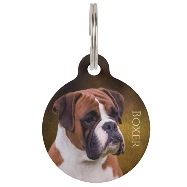 Boxer Pet Tag (Front)