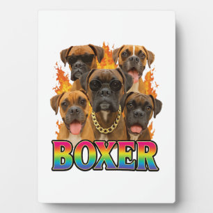 Boxer plaque