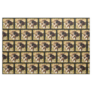 Boxer puppy Custom Fabric