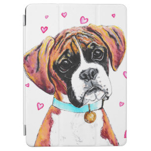 Boxer Puppy Loveheart iPad Case