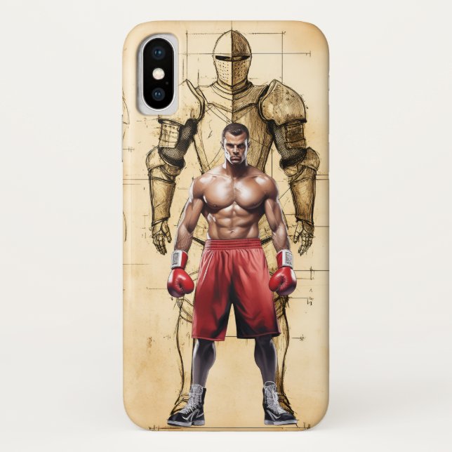 Boxer Robot iPhone / iPad case (Back)