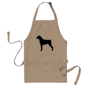 Boxer Silhouette Standard Apron