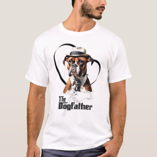 Boxer T-Shirt - The Dogfather
