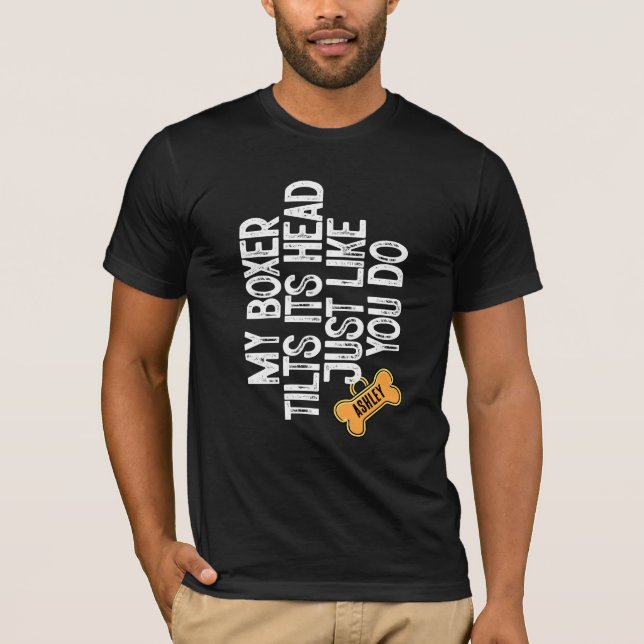 Boxer Tlits head like you do T-Shirt (Front)
