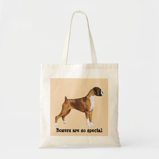 Boxer Tote Bag (Front)