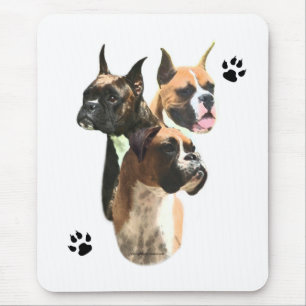 Boxer Trio Mouse Pad