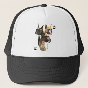 Boxer Trio Trucker Hat