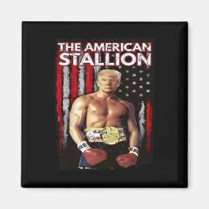Boxer Trump Rocky Trump Meme Trump 2024 Magnet