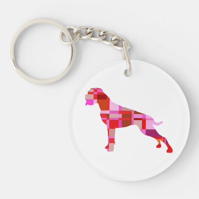 Boxerdog Karro Key Ring (Front)