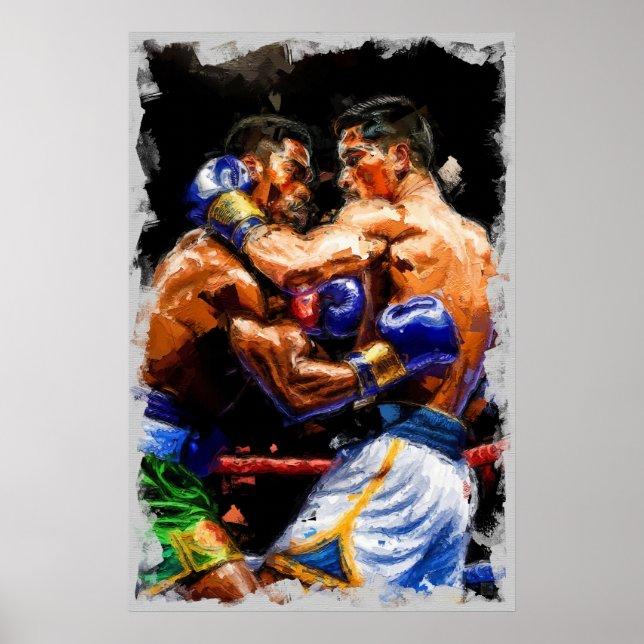 Boxers - Canvas Art Print (Front)