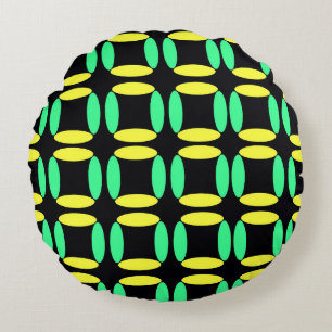 Boxes Round Cushion