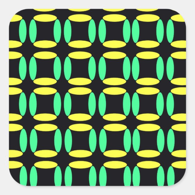 Boxes Square Sticker (Front)