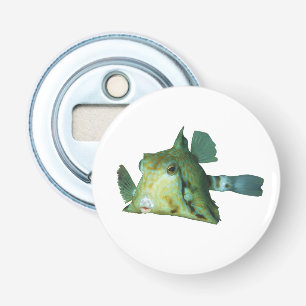 Boxfish - Abstract Design - Cut out of a photo Bottle Opener