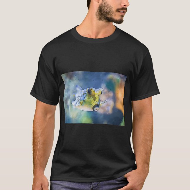 Boxfish Digital Painting T-Shirt (Front)