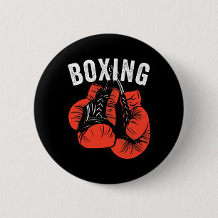 Boxing 4 6 cm round badge
