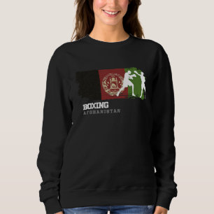 Boxing Afghanistan Combat Sports Fighter Boxing Sweatshirt