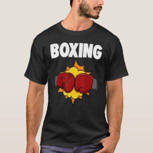 Boxing All Day Women Boxing Glove Sports Love T-Shirt