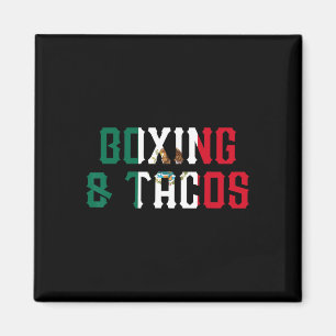 Boxing And Tacos Funny Mexico 2 Magnet