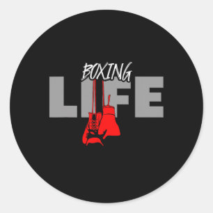 Boxing Apparel - Boxing 2 Classic Round Sticker