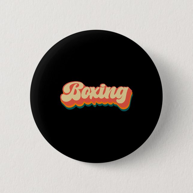 Boxing Apparel - Boxing 3  6 Cm Round Badge (Front)