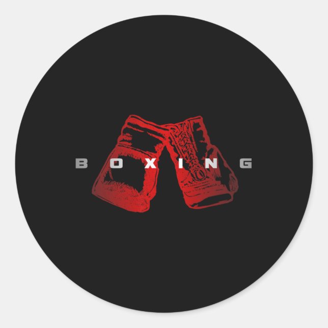 Boxing Apparel - Boxing 7  Classic Round Sticker (Front)
