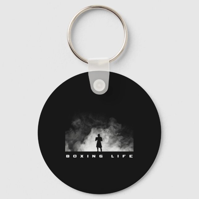 Boxing Apparel - Boxing 8  Key Ring (Front)