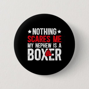 Boxing Aunt Proud Boxing Auntie 6 Cm Round Badge