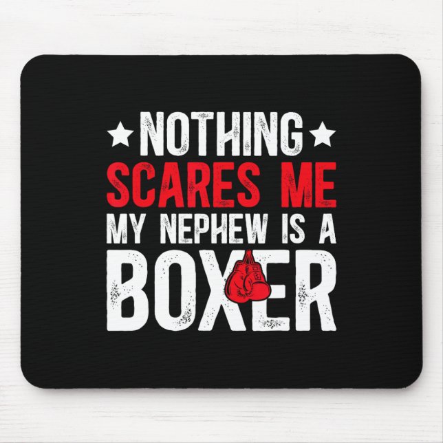 Boxing Aunt Proud Boxing Auntie  Mouse Pad (Front)