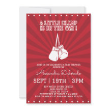Boxing Baby Shower