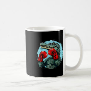 Boxing Bear With Boxing Gloves Kickboxing Funny Bo Coffee Mug