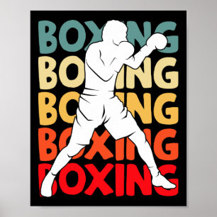 Boxing Boxer Boys Men Kids 1 Poster