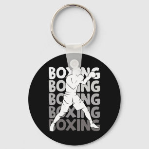 Boxing Boxer Boys Men Kids 2  Key Ring