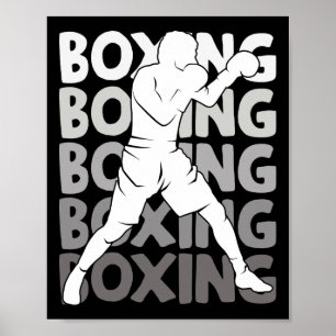 Boxing Boxer Boys Men Kids 2  Poster