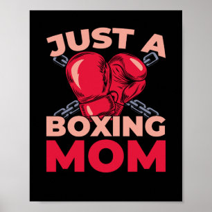 Boxing Boxer Fighter Gloves - Sparring Just A Boxi Poster