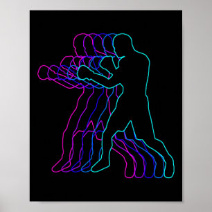 Boxing Boxer Gift Clothes For Boys Youth Men Kids  Poster