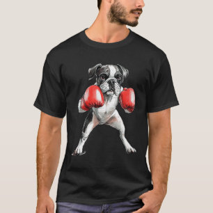 Boxing Boxer Shares Humour With Playful Dog Charm T-Shirt