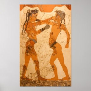 Boxing Boys Poster