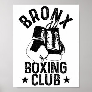 Boxing Bronx Martial Arts Ny New York Boxer Poster