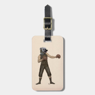Boxing Bulldog Full 2 Luggage Tag