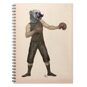 Boxing Bulldog Full 2 Notebook