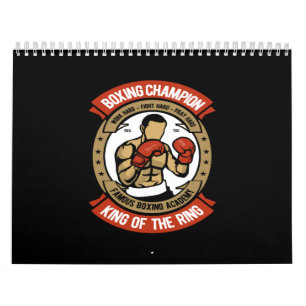 boxing champion king of the ring calendar
