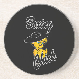 Boxing Chick #4 Coaster