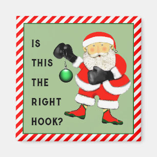 Boxing Christmas Holiday Gift Magnet