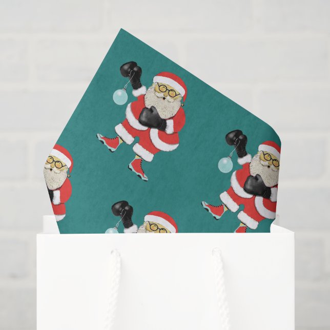 Boxing Christmas Tissue Paper (Gift Bag)