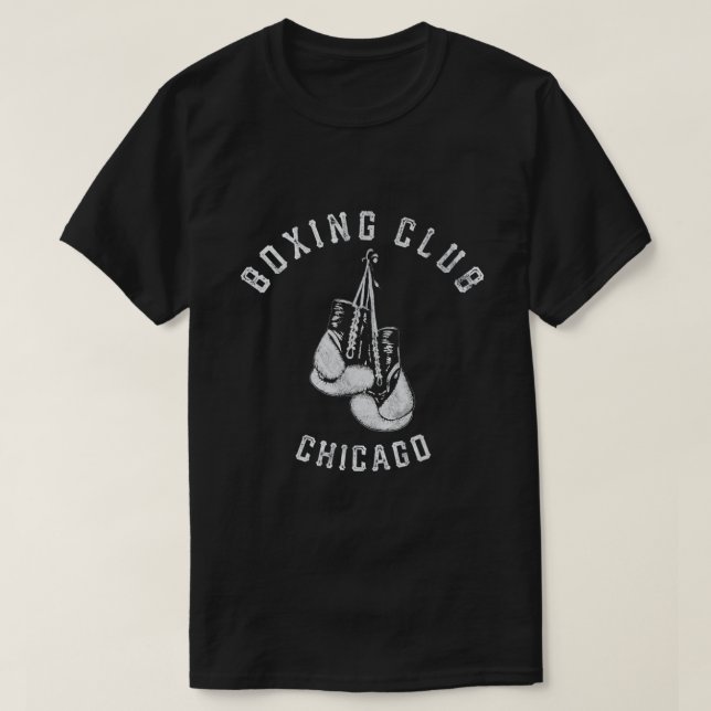 Boxing Club Chicago T-Shirt (Design Front)